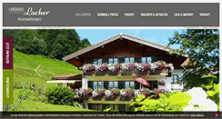 Desktop Screenshot of landhaus-lacher.de