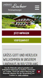 Mobile Screenshot of landhaus-lacher.de